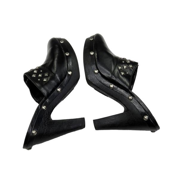 Y2k Chaps Chunky Clogs with Studded Detail Size 9.5 - Picture 5 of 10